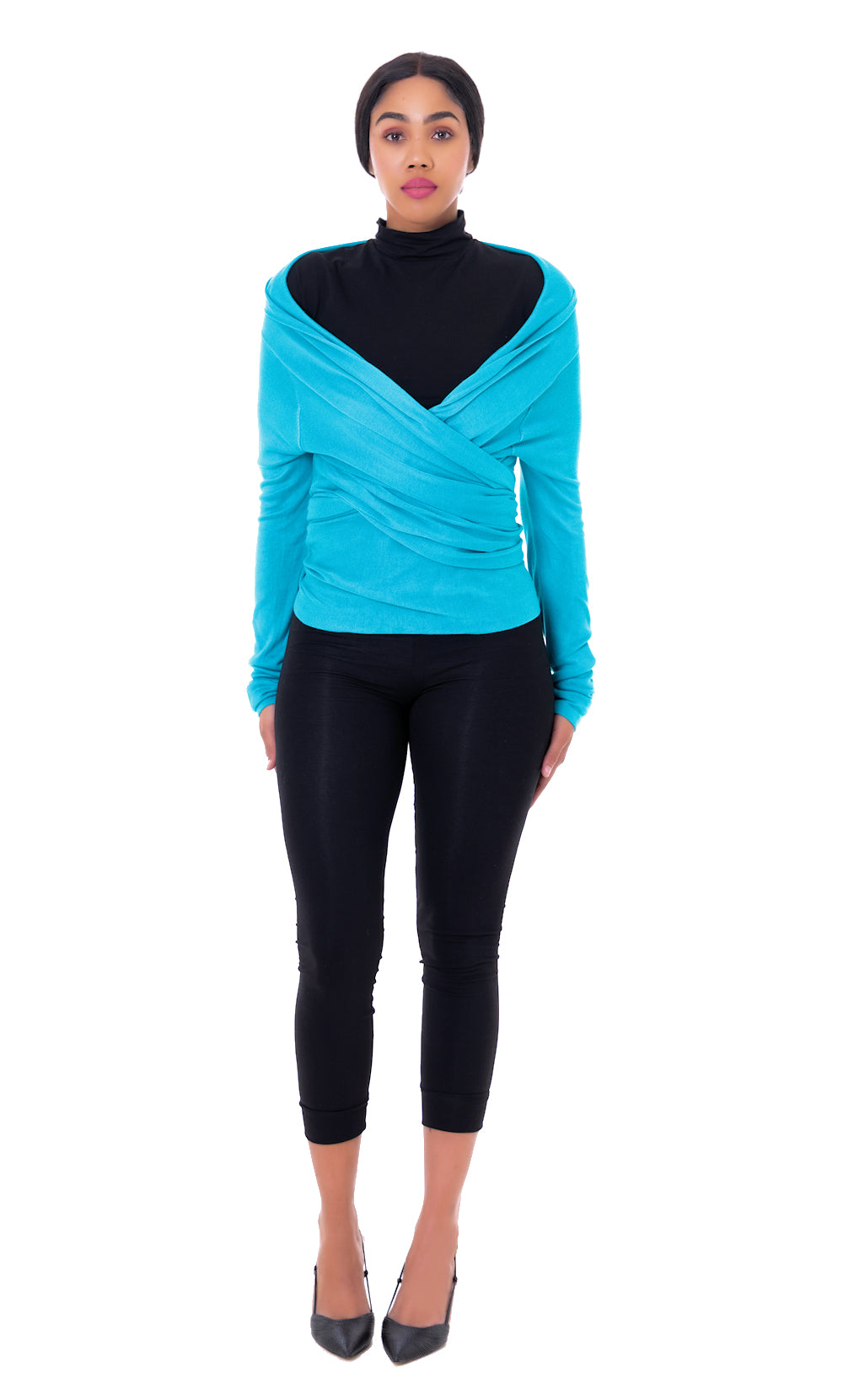 Cat Wrap Sweater