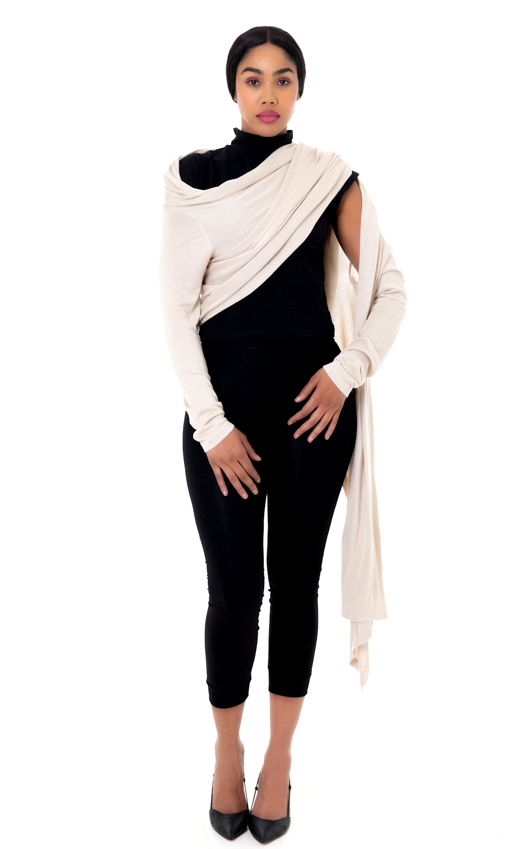 Cat Wrap Sweater