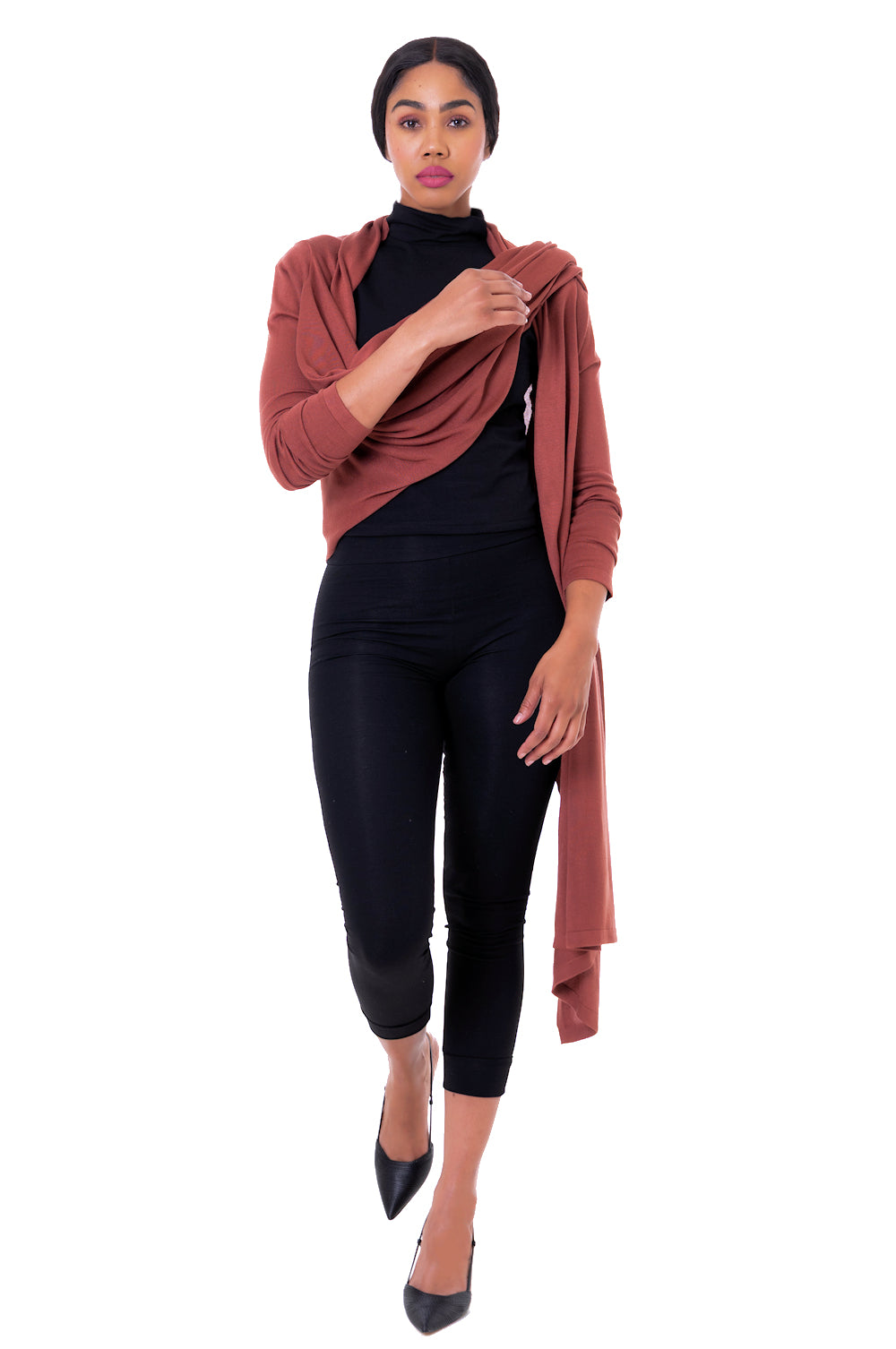 Cat Wrap Sweater