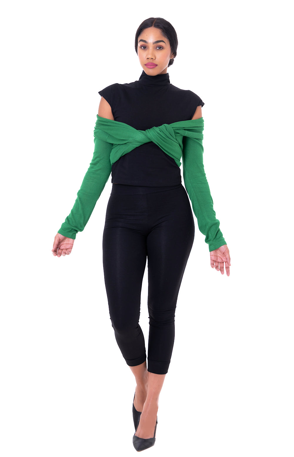 Cat Wrap Sweater