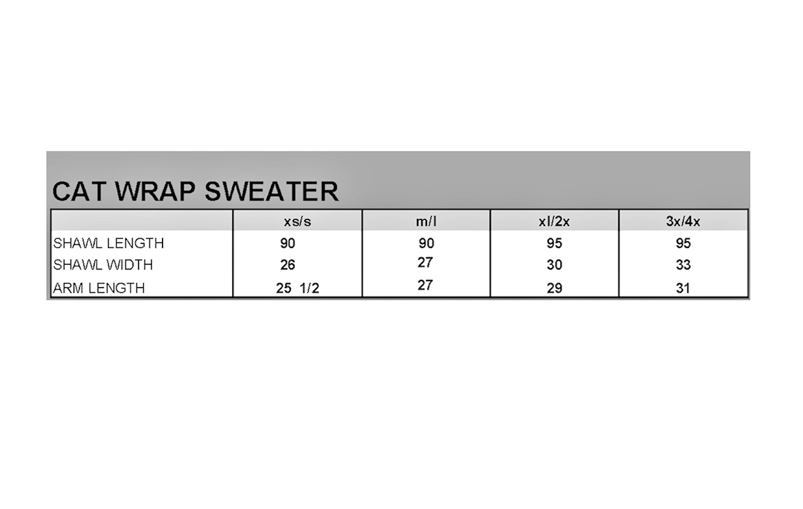 Cat Wrap Sweater