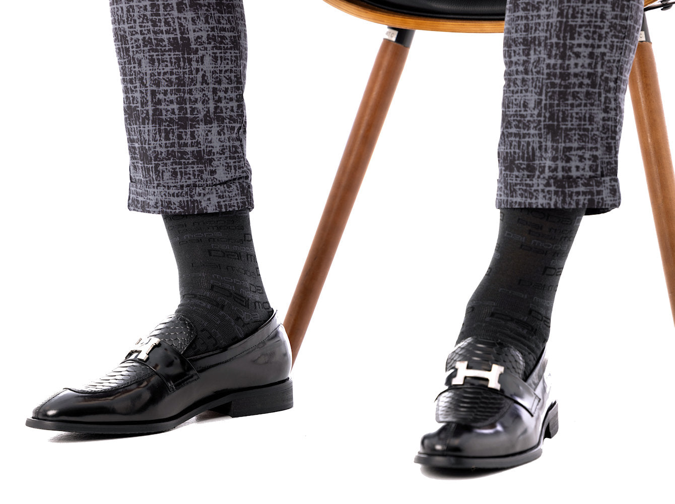 Men's DM Logo Dress Sock