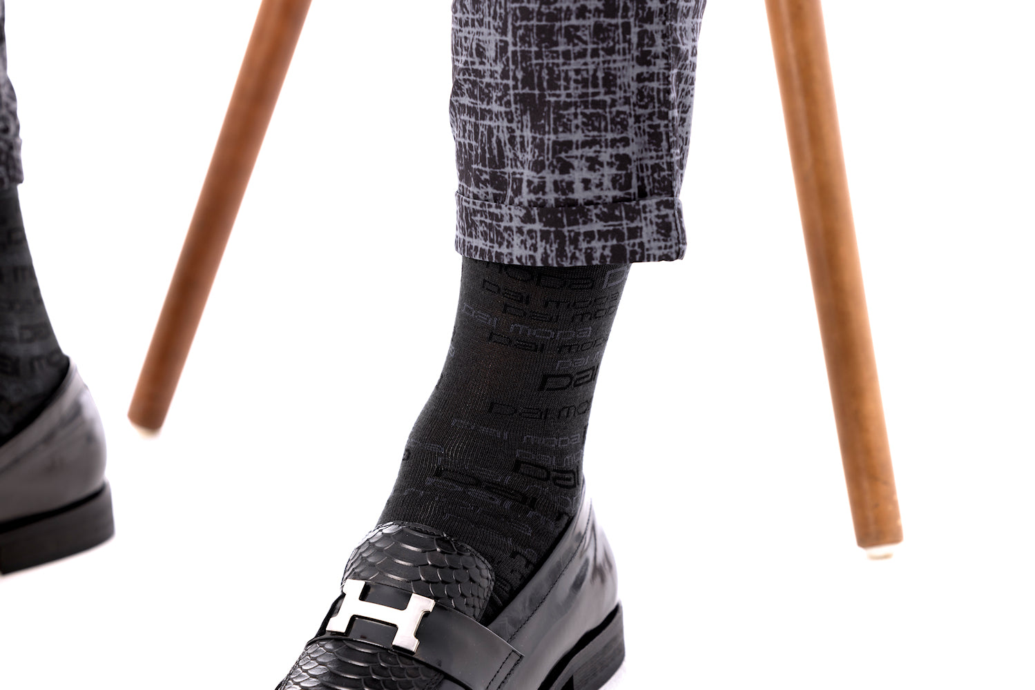 Men's DM Logo Dress Sock